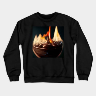 Chocolate Fire Crewneck Sweatshirt